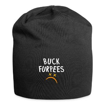 Buck Furpees baise Burpees Freeletics Gym cadeau - Bonnet en jersey - noir - Devant