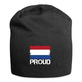 Pride flag flag home origin holland png - Jersey Beanie - black - Front