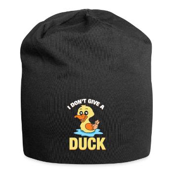 Je ne donne pas de canard - Cadeau - Chemise - Bonnet en jersey - noir - Devant