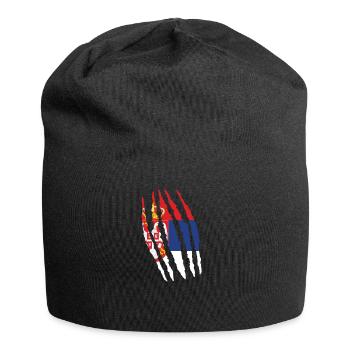 Claw Klaue Risse Herkunft Serbien png - Jersey-Beanie - Schwarz - Vorne