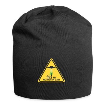 Nimm meine Schwiegermutter - Jersey-Beanie - Schwarz - Vorne
