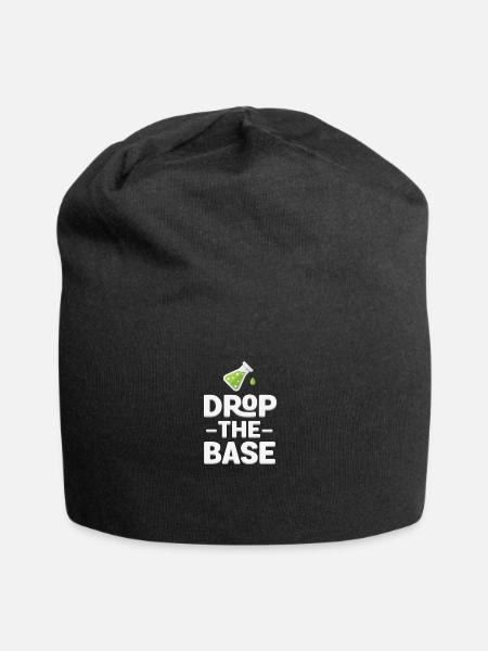 Lassen Sie die Base Funny Science Chemistry Gift fallen - Jersey-Beanie - Schwarz