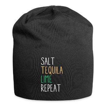 Sel Tequila Lime Répétition Funny Cinco De Mayo - Bonnet en jersey - noir - Devant