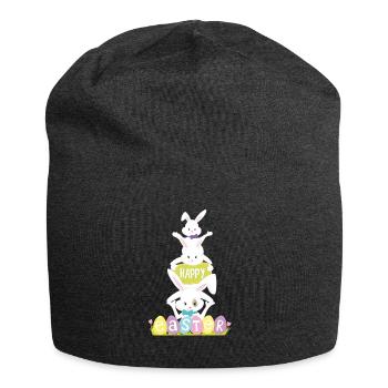 Heureux oriental - Bonnet en jersey - charbon - Devant