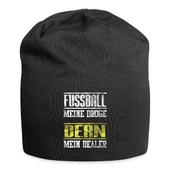 Bern Fußball Club Fan Shirt Design als Geschenk - Jersey-Beanie - Schwarz - Vorne