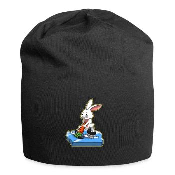 I love Hockey Ice Hockey Happy Easter Gift - Jersey Beanie - black - Front