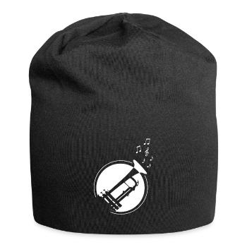 Ich liebe meine Trompete Geschenk Trompeter - Jersey-Beanie - Schwarz - Vorne