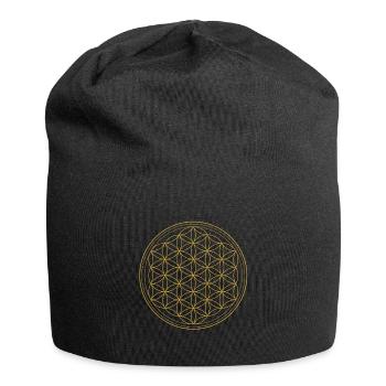 Flower of Life - Jersey Beanie - black - Front