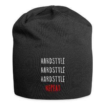 Hardstyle - Bonnet en jersey - noir - Devant