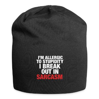 Sarcasm - Jersey Beanie - black - Front