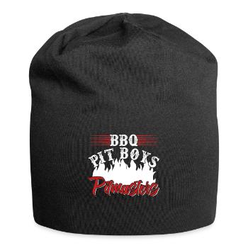 BBQ Pit Boys Pitmasters Logo - Jersey-Beanie - Schwarz - Vorne