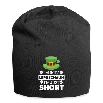 Cool, ich bin kein Kobold, ich bin nur kurz T-Shirt - Jersey-Beanie - Schwarz - Vorne