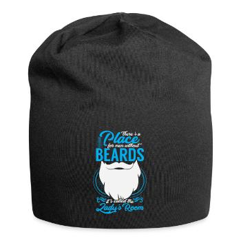 Men Without Beards - Jersey Beanie - black - Front