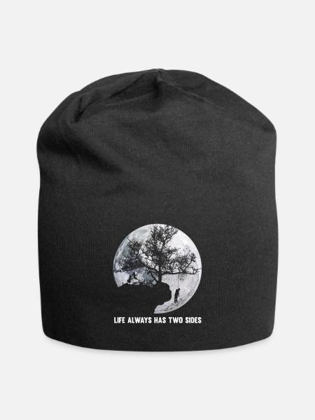 Depression - Jersey-Beanie - Schwarz
