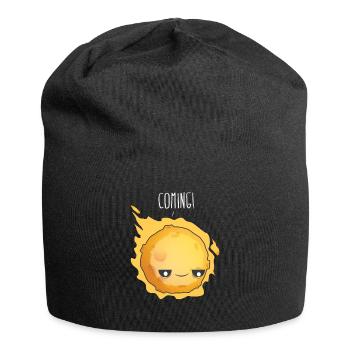 Spruch Party Sonne Komet Sternschnuppe Planet All - Jersey-Beanie - Schwarz - Vorne