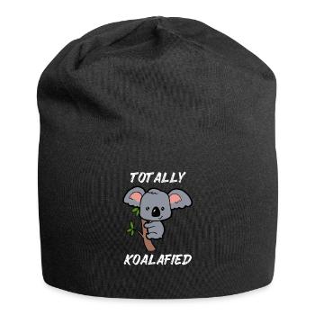 Bébé Koala doux petit bébé Koala Eucalyptus - Bonnet en jersey - noir - Devant