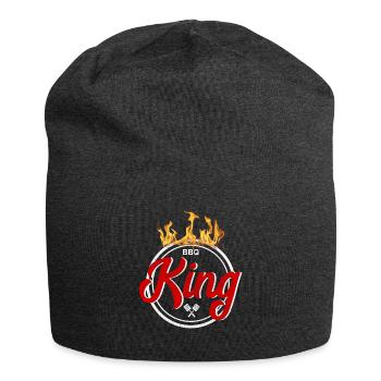 Barbecue Roi - BBQ King - Bonnet en jersey - charbon - Devant