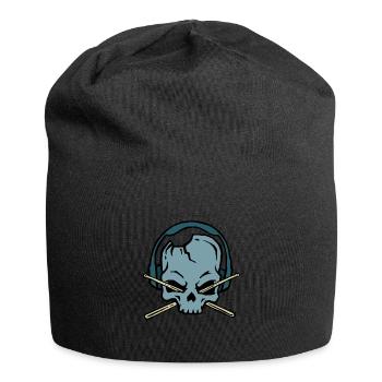 Drummer Drumsticks Band Loud Metal Rock Gift - Jersey Beanie - black - Front