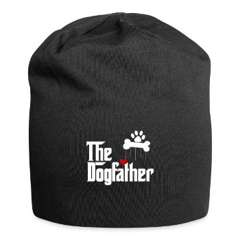 Le Dogfather - chien de race de chien chien de chien - Bonnet en jersey - noir - Devant