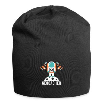 Geocacher - Joli design pour toute la famille - Bonnet en jersey - noir - Devant