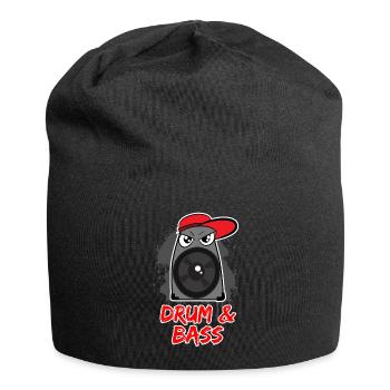 TAMBOUR - Bonnet en jersey - noir - Devant