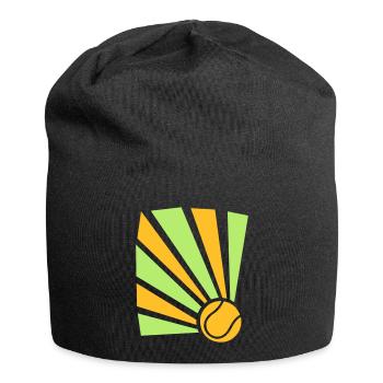 Tennis Explosion - Jersey-Beanie - Schwarz - Vorne