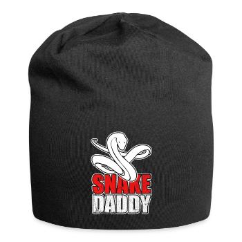 Snakes pet gift - Jersey Beanie - black - Front