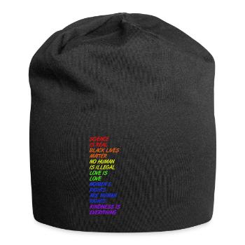 Science is real - LGBT - Jersey Beanie - black - Front