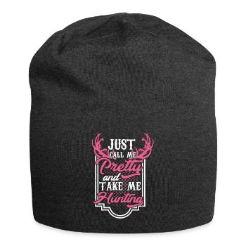 Pretty hunter - Jersey-Beanie - Anthrazit - Vorne