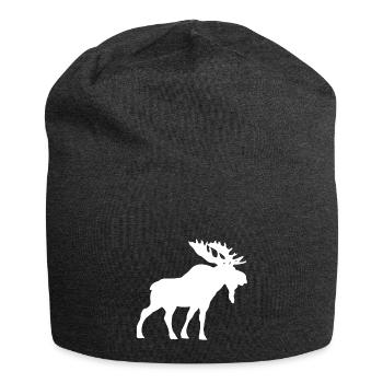 elk - Jersey Beanie - charcoal grey - Front