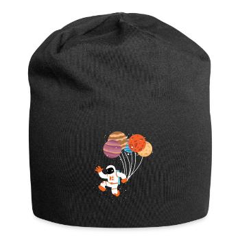 Space Astronaut - Jersey Beanie - black - Front