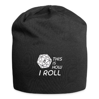 RPG Dice RPG Board Game Nerd Gift - Jersey Beanie - black - Front