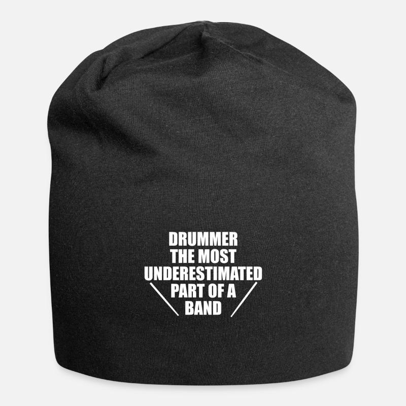 DRUMSTICKS - DRUMSTICKS - INSTRUMENT - Jersey Beanie - black