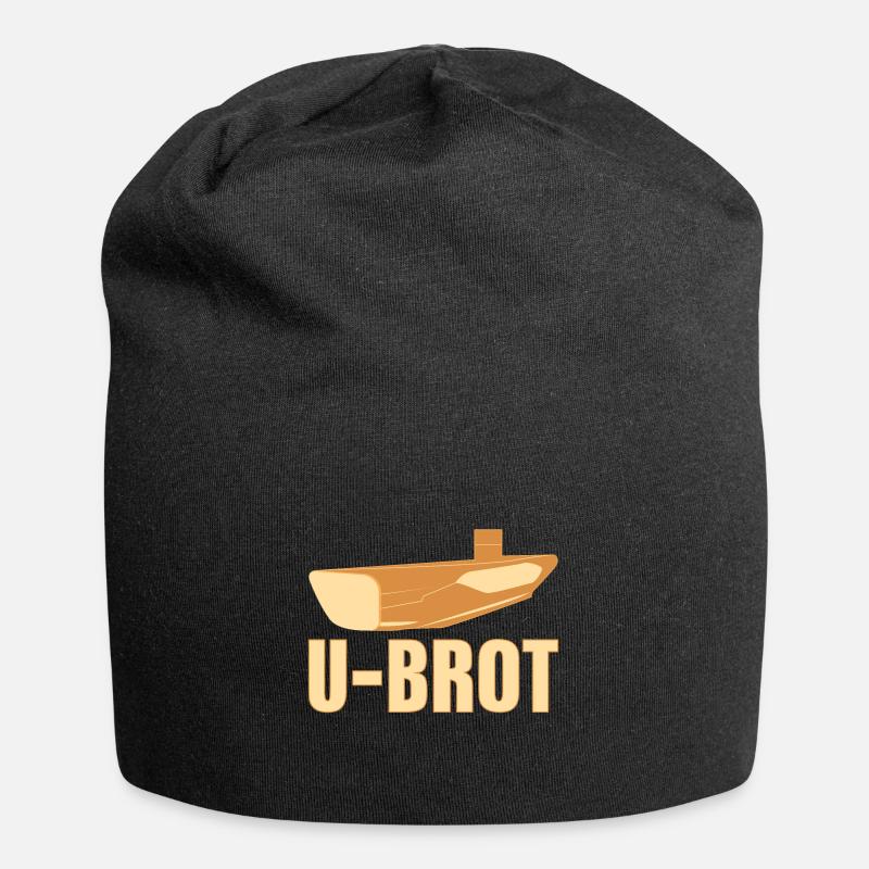 U-Brot - U-Boot Unterwasser Meer Unterwasser Boote - Jersey-Beanie - Schwarz