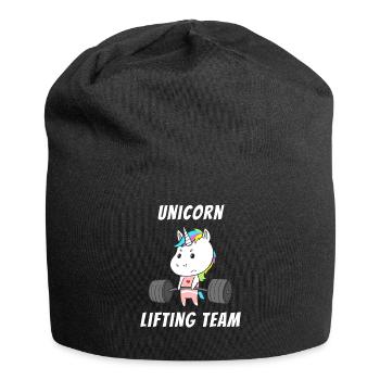 Unicorn Training Team Women Workout Gym Fitness - Jersey Beanie - black - Front