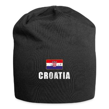 Croatia fans soccer jersey Portuguese fans - Jersey Beanie - black - Front