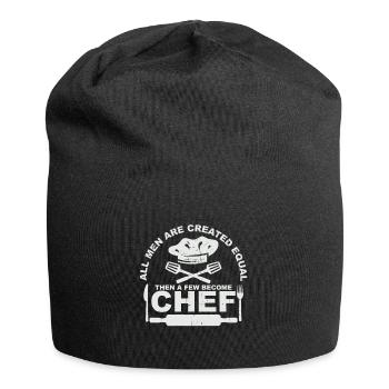 Chefkoch - Jersey-Beanie - Schwarz - Vorne