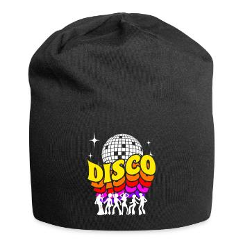 Chemise rétro Disco 70s - Bonnet en jersey - noir - Devant