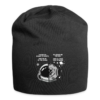 Fun T-Shirts T-Shirts Diving Spaceman - Bonnet en jersey - noir - Devant