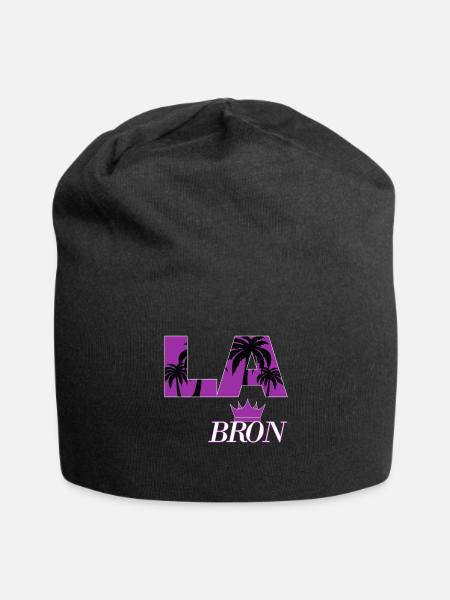Los Angeles - Jersey-Beanie - Schwarz