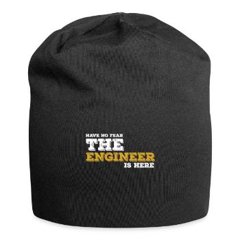Ingénieur ingénieur technicien - Bonnet en jersey - noir - Devant