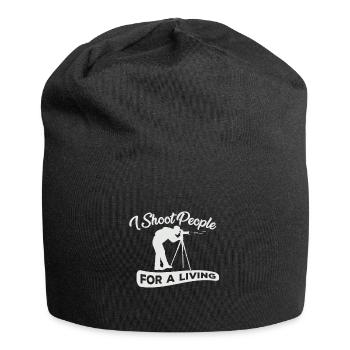 photographer - Jersey Beanie - black - Front