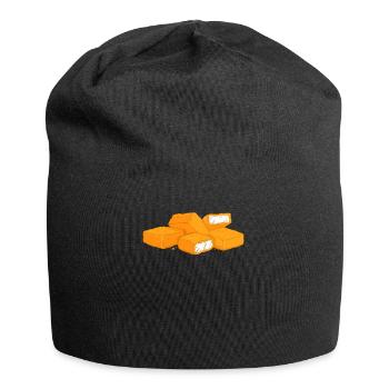 Poulet Nuggets Poulet Nuggs Fast Food Hunger - Bonnet en jersey - noir - Devant