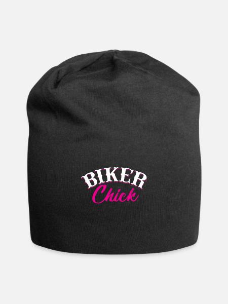 Biker motorcycle - Jersey Beanie - black