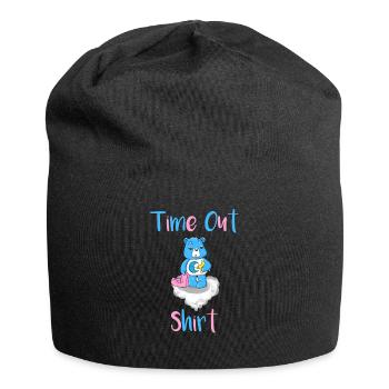 Time out Shirt Daddy Little DDLG BRAT Ageplay - Jersey Beanie - black - Front