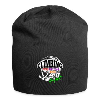Klettern Inspiration - Jersey-Beanie - Schwarz - Vorne