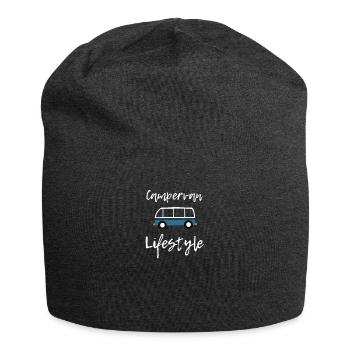 Campervan Lifestyle - Jersey Beanie - charcoal grey - Front