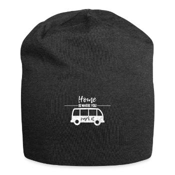 T-shirt Bus Campervan - Home - Bonnet en jersey - charbon - Devant