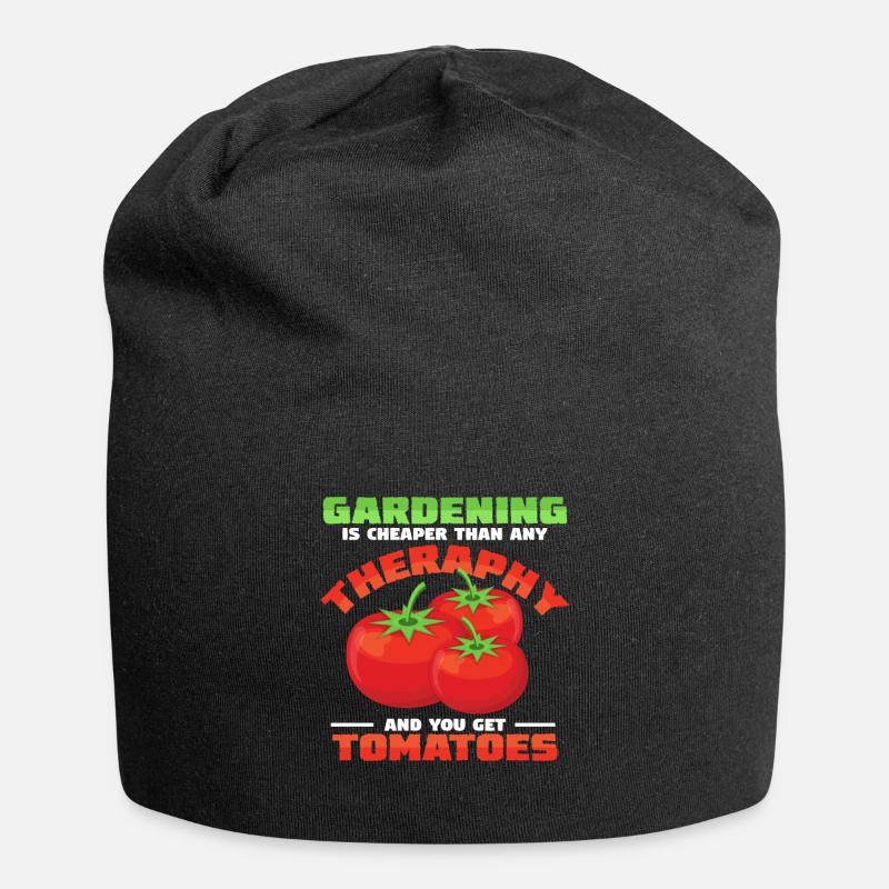 tomatoes - Jersey Beanie - black