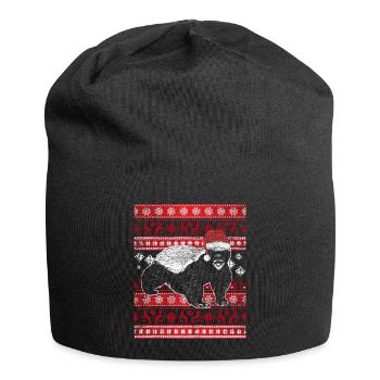 Ugly Christmas Honigdachs - Bonnet en jersey - noir - Devant